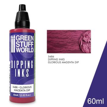 Акрилове чорнило Green Stuff World Dipping Ink: Glorious Magenta Dip (60ml)