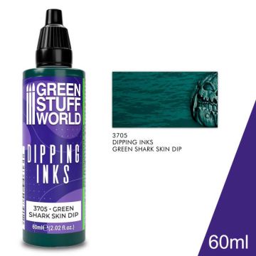 Акрилове чорнило Green Stuff World Dipping Ink: Green Shark Skin Dip (60ml)