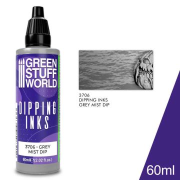 Акрилове чорнило Green Stuff World Dipping Ink: Grey Mist Dip (60ml)
