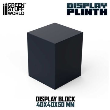 Деревʼяна підставка для мініатюр Green Stuff World: Display Block 4x4 cm