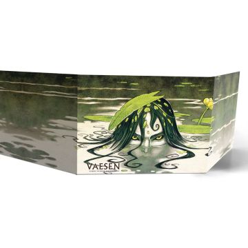 Ігрова ширма та мапа до настільної рольової гри Vaesen - Nordic Horror RPG: GM Screen