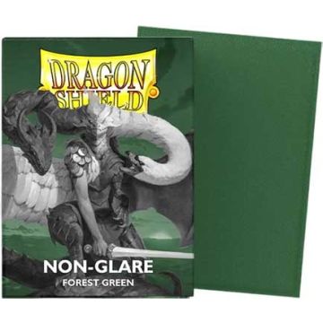 Протектори Dragon Shield: Non-Glare Matte: Forest Green 100 шт