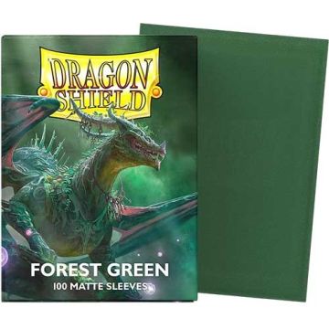 Протектори Dragon Shield: Non-Glare Matte: Forest Green 2. 100 шт