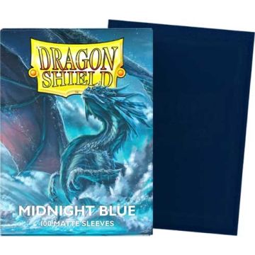 Протектори Dragon Shield: Non-Glare Matte: Midnight Blue 100 шт