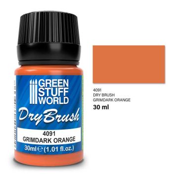 Акрилова фарба Green Stuff World Dry Brush Paints: Grimdark Orange (30ml)