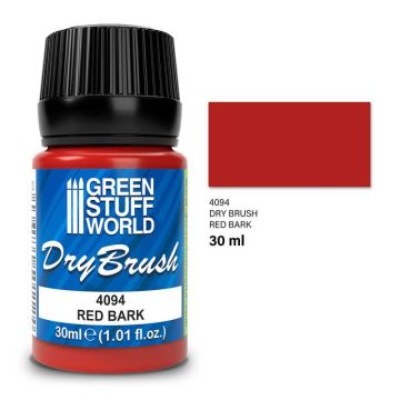Акрилова фарба Green Stuff World Dry Brush Paints: Red Bark (30ml)