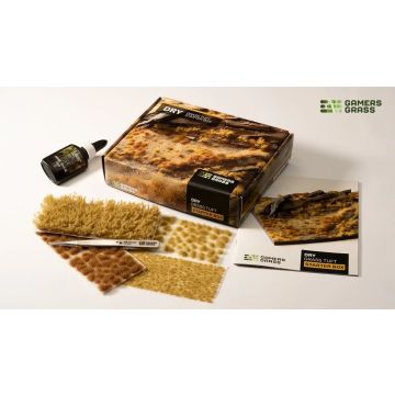 Набір пучків трави та інструментів Gamers Grass: Dry Grass Tuft Starter Box