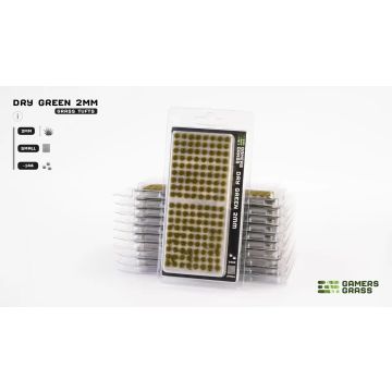 Пучки трави Gamers Grass: Dry Green (2mm) Small