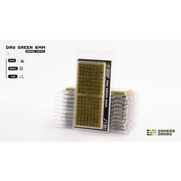 Пучки трави Gamers Grass: Dry Green (6mm) Small