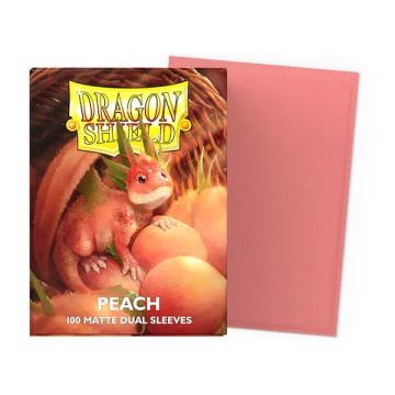 Протектори Dragon Shield: Non-Glare Matte: Peach 100 шт