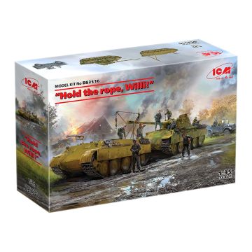 Набір збірних моделей для діорам ICM:  “Тримай трос, Віллі”