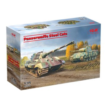 Набір збірних моделей танків ICM: Сталеві Коти Панцерваффе