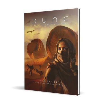 Книга правил настільної рольової гри Dune - Adventures in the Imperium: Sand and Dust