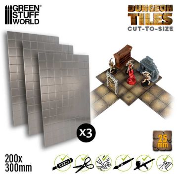 Набір елементів підземелля Green Stuff World: Dungeon Tiles 25mm