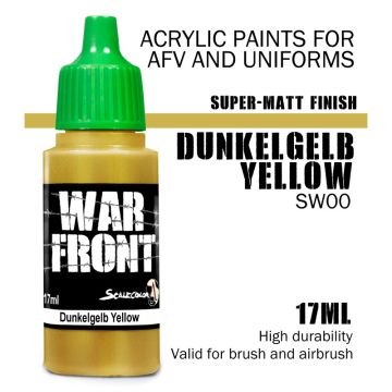 Акрилова фарба Scale 75: Warfront: Dunkelgelb Yellow (17ml)