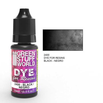 Барвник Green Stuff World Dye for resins: Black (15 ml)