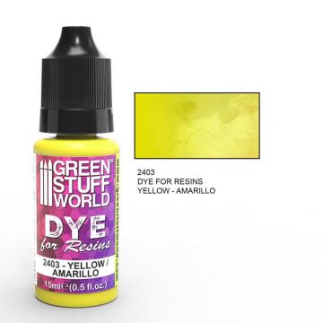 Барвник Green Stuff World Dye for resins: Yellow (15 ml)