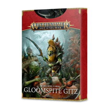 Набір карт Age of Sigmar Warscroll Cards: Gloomspite Gitz (3-тя редакція)