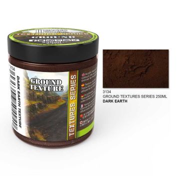 Акрилова паста Green Stuff World: Earth Textures - Dark Earth 250ml