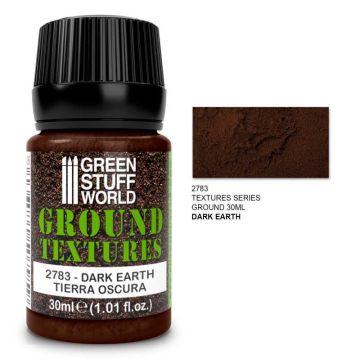 Акрилова паста Green Stuff World: Earth Textures - Dark Earth 30ml