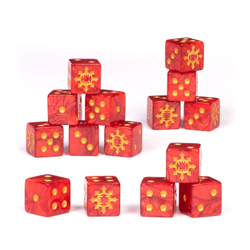 Гральні куби Warhammer 40000: World Eaters Dice Set