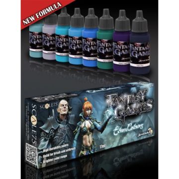 Набір акрилових фарб Scale 75: Fantasy & Games: Elven Colours (8x17 ml)