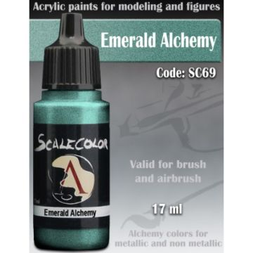 Акрилова фарба Scale 75: Metal n’ Alchemy: Emerald Alchemy (17ml)