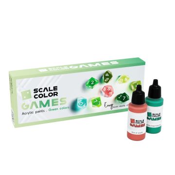 Набір акрилових фарб Scale 75: Scalecolor Games: Envy (8x17 ml)