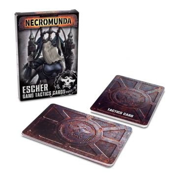 Картки правил Necromunda: Escher Gang Tactics Cards (Second Edition)