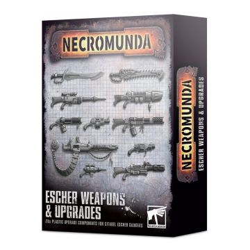 Набір апгрейду мініатюр Necromunda: Escher Weapons and Upgrades