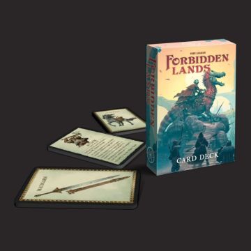 Колода карт настільної рольової гри Forbidden Lands RPG: Card Deck