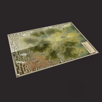 Мапа та наліпки настільної рольової гри Forbidden Lands RPG: Forbidden Lands Map & Sticker Set