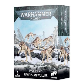 Набір мініатюр Warhammer 40000 Space Wolves: Fenrisian Wolves