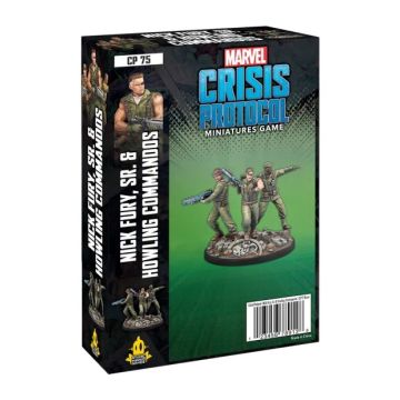 Marvel: Crisis Protocol - Nick Fury, Sr. and Howling Commandos