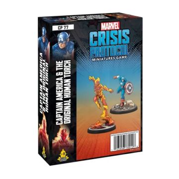 Marvel: Crisis Protocol - Captain America and The Original Human Torch
