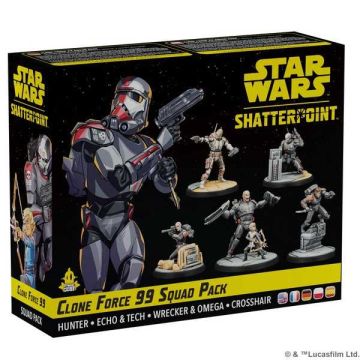 Набір мініатюр Star Wars: Shatterpoint - Clone Force 99 Squad Pack