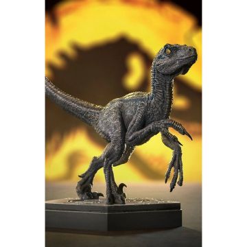Колекційна статуетка Iron Studios: Statue Velociraptor Blue A - Jurassic World - Icons