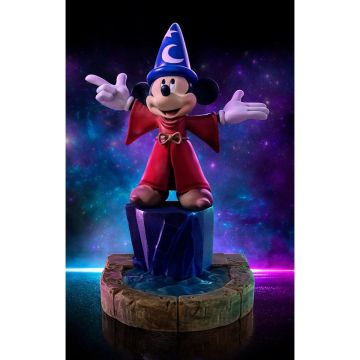 Колекційна статуетка Iron Studios: Statue Mickey - Disney 100th - Fantasia - Art Scale 1/10