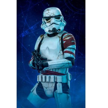 Колекційна статуетка Iron Studios: Statue Night Trooper - Star Wars - Art Scale 1/10