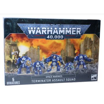 Набір мініатюр Warhammer 40000 Space Marines: Terminator Assault Squad