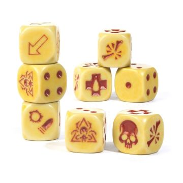 Гральні куби Necromunda: Ash Waste Nomads Gang Dice Set