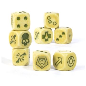 Гральні куби Necromunda: Ironhead Squat Prospectors Gang Dice Set