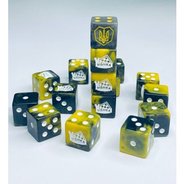 Гральні куби "Fishka Shop". + лімітований куб 16шт