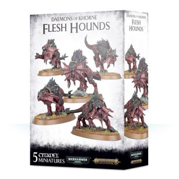 Набір мініатюр Age of Sigmar Blades of Khorne: Flesh Hounds