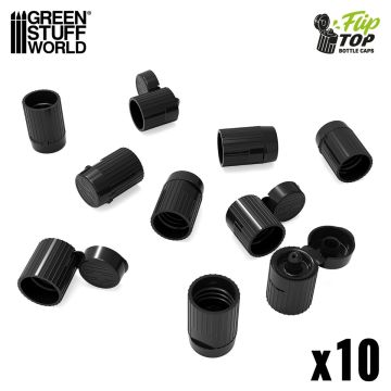 Набір кришечок з відкидним ковпачком Green Stuff World: Flip-Top Dropper Caps