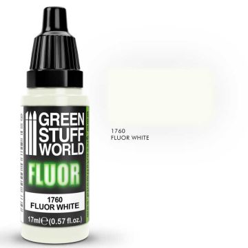 Акрилова фарба Green Stuff World Fluorescent Paints: White Fluo  (17 ml)
