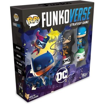 Настільна гра Funkoverse Strategy Game DC #100 4-Pack
