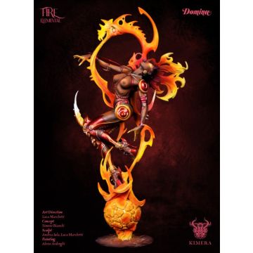 Мініатюра 1/9 Kimera Models: Domina: Sensual Fantasy: Fire Elemental