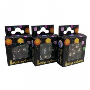 Гральні куби для НРІ Games 7 Days: Double Color Glitter 7 Dice Set