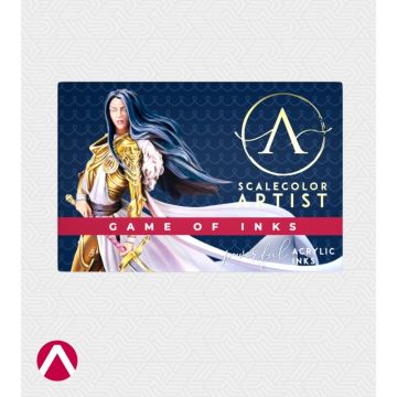 Набір акрилових чорнил Scale 75: Scalecolor Artist: Game of Inks (6x20 ml)
